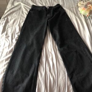zara wide leg jeans
